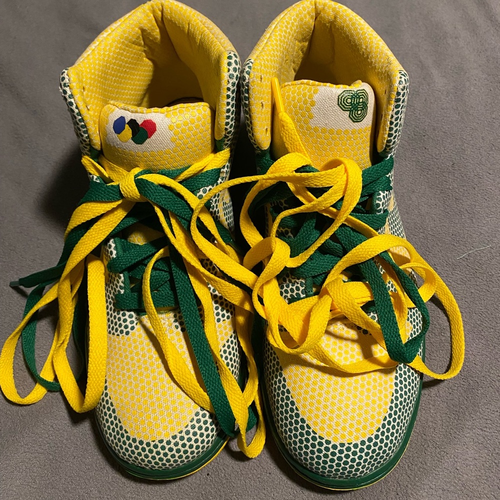 Nike Dunk High 1 Piece Premium Varsity Maize/Pine Green Sneakers